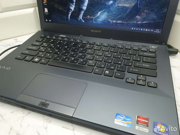 Ноутбук sony vaio core i3