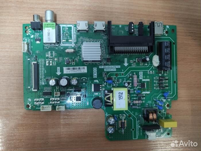Майн плата tp.ms3463s.pb785 от тв braun BTV-32DB10