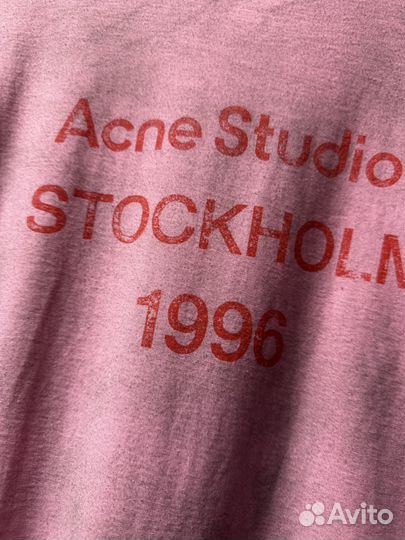 Футболка Acne studio оверсайз (топ 2025)