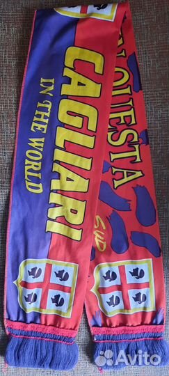 Футбольный шарф кальяри