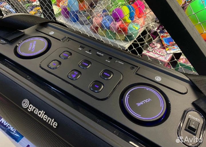 Колонка портативная Gradiente 550вт Премиум звук