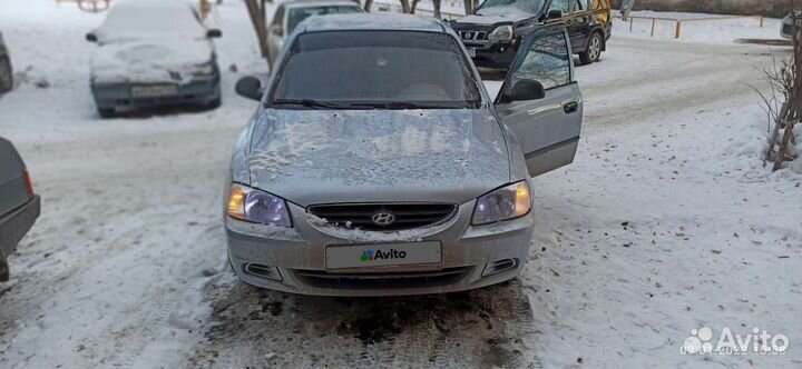 Hyundai Accent 1.5 МТ, 2008, 270 000 км