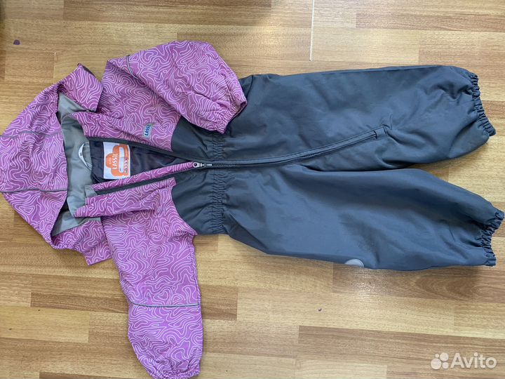 Комбинезон осенний для девочки 86