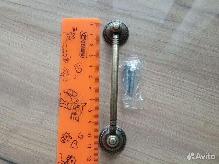 Мебельные ручки латунь новые