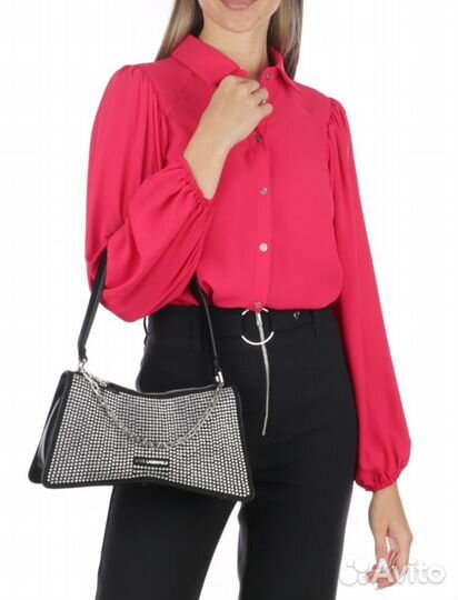 Сумка Karl Lagerfeld чёрная стразы K/seven element