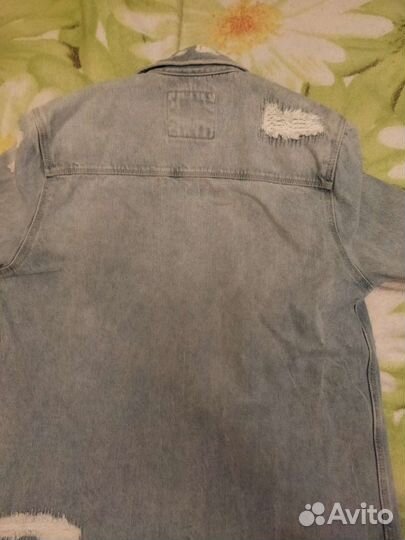 Куртка джинсовая zara мужская