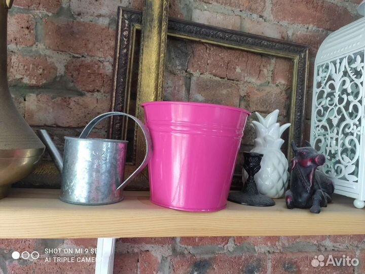 Кашпо IKEA металл. Есть 8шт