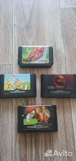 Sega mega drive 16bits картриджи