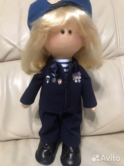 Интерьерная кукла ручной работы