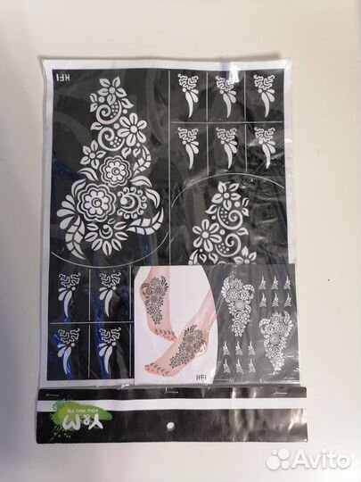 Трафареты для мехенди