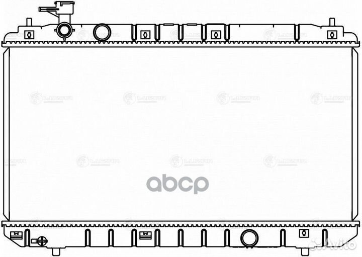 Радиатор охл. для а/м Lifan X60 (11) 1.8i M/A