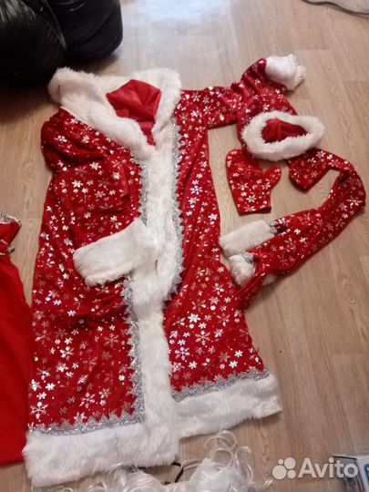 Костюм деда мороза