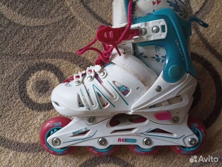 Роликовые коньки детские раздвижные