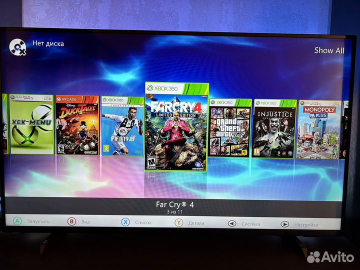 Игровая приставка Xbox 360