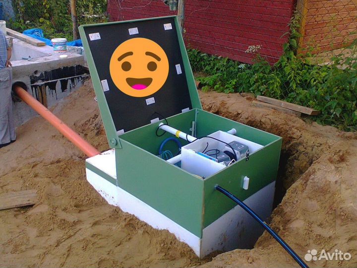 Септик Енот 8 с переливом