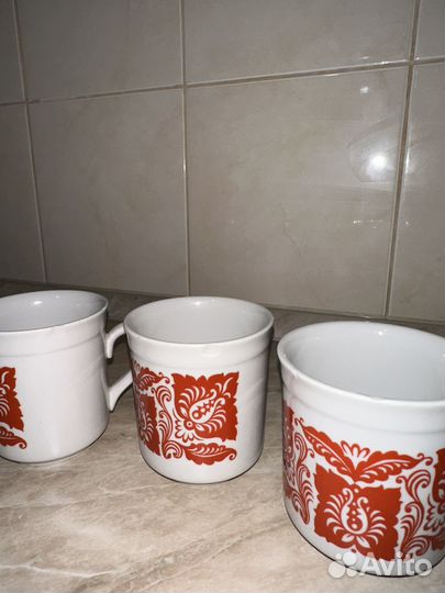 Чайные чашки Дулево