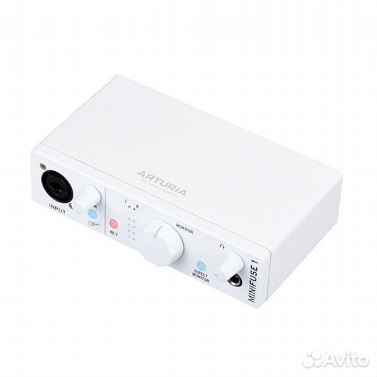 Arturia MiniFuse 1 White Audio Interface (Новый)