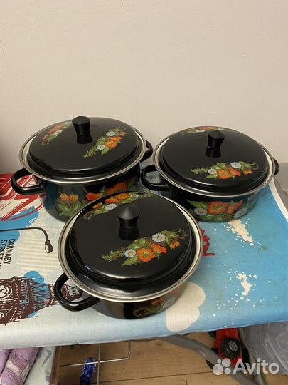 Кастрюля эмалированная СССР