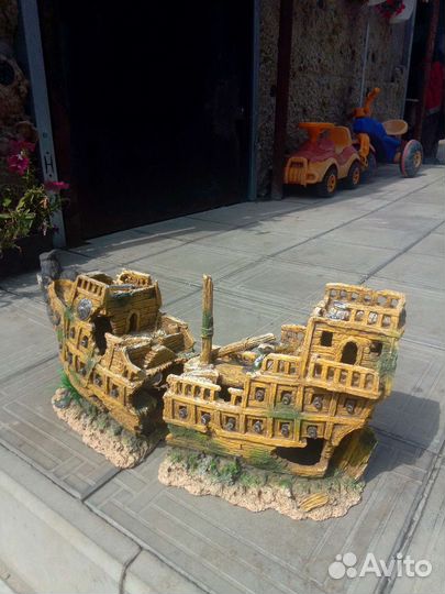 Грот для аквариума