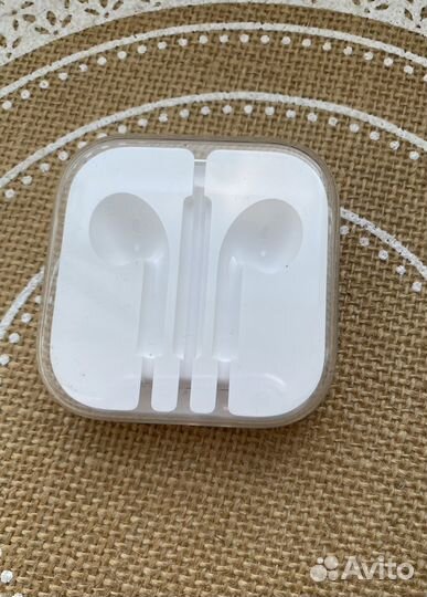 Коробка от наушников earpods Apple