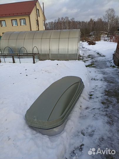 Бокс на крышу авто terra drive 480