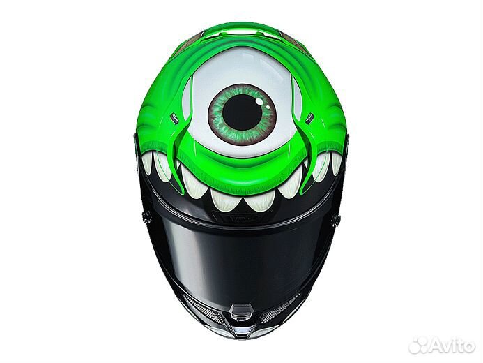 Мотошлем HJC rpha11 disney mike wazowski MC4