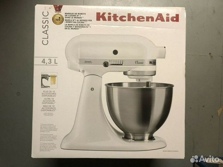 Миксер планетарный Kitchen Aid 5k45ssewh