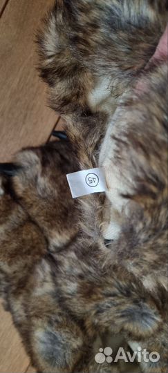 Тапочки домашние медведя