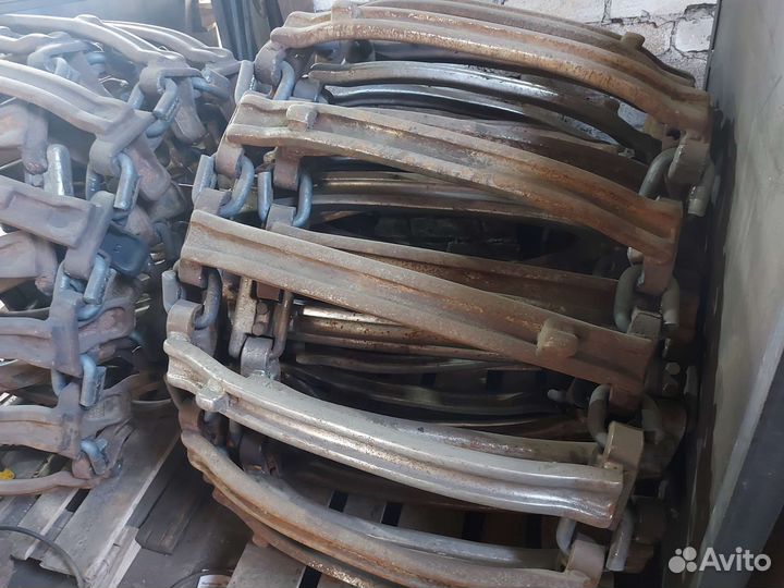 Гусеницы противоскольжения харвестер, форвардер