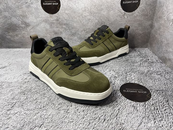 Кеды мужские замшевые