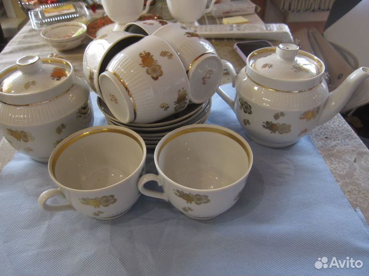 Чайный сервиз СССР фз Пролетарий