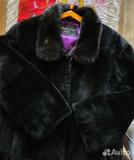 Шуба из бобрика 48 50