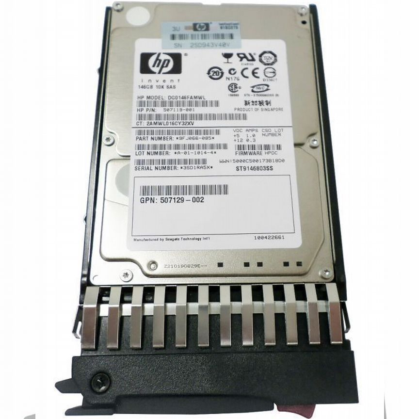 [DG0146FAMWL] Жесткий Диск Hp 146gb Sas 2,5" Hdd Dg0146famwl