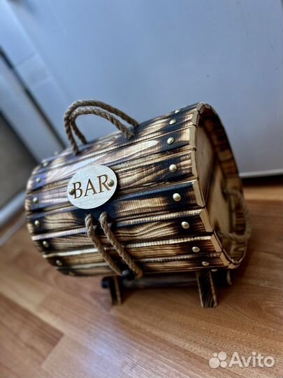 Мини бар бочка