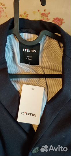 Пиджак для мальчика 134