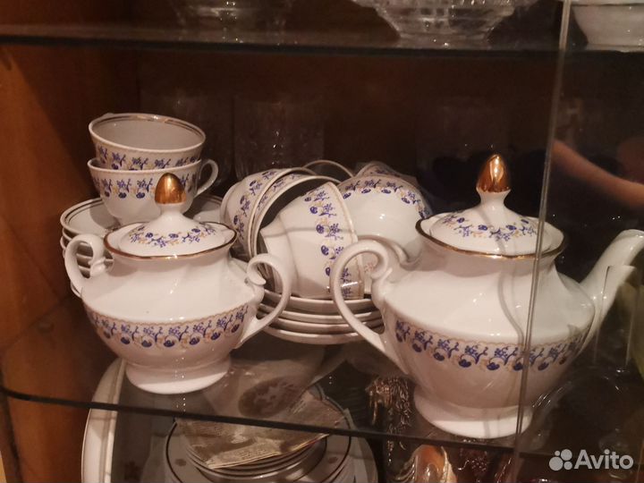 Чайный сервиз СССР Рига RPR