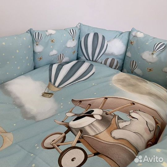 Комплект в кроватку Lappetti «Навстречу приключени