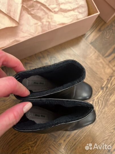 Ботильоны Miu Miu