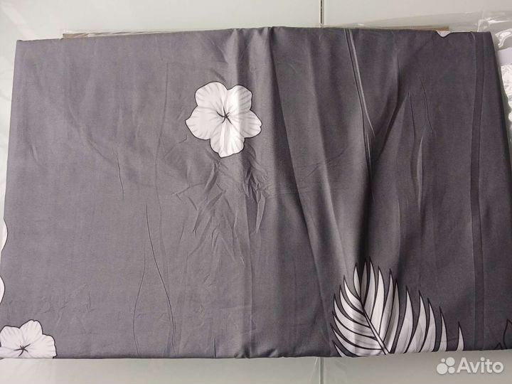 Постельное белье сатин евро