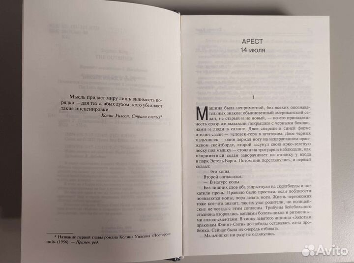 Книга Чужак, Стивен Кинг