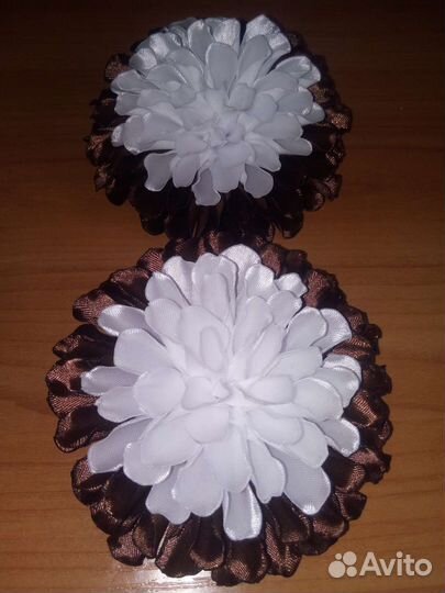 Школьные бантики ручной работы под цвет формы