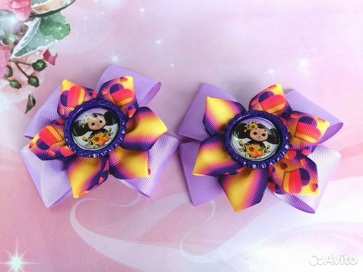 Бантики с Чебурашкой