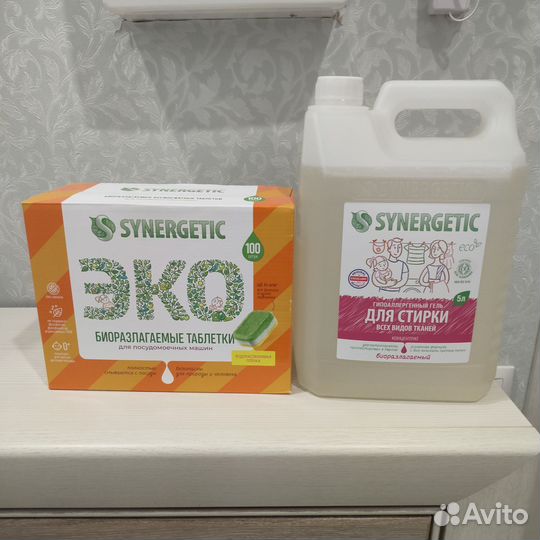 Гель для стирки Synergetic