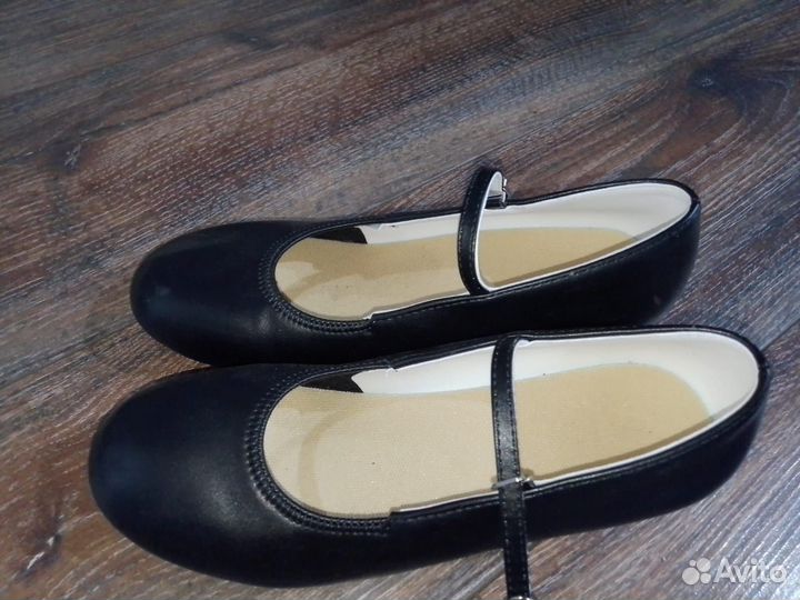 Туфли для народных танцев натуральная кожа