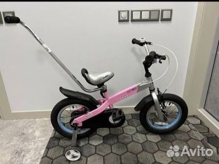 Детский велосипед Roual Baby Buttons Steel 14