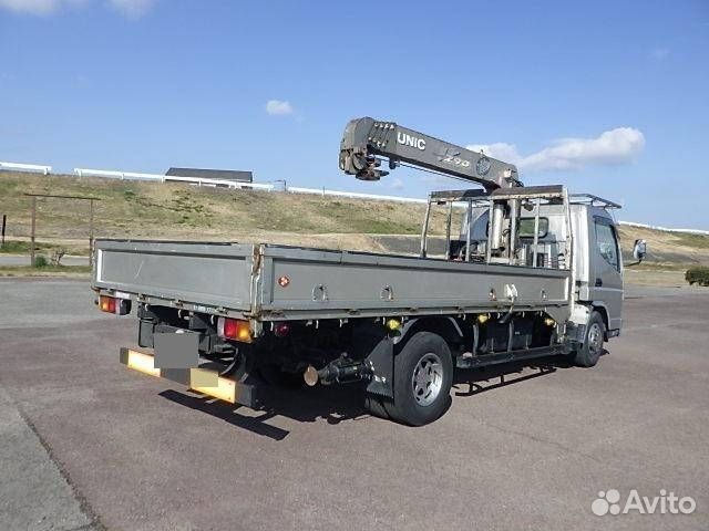 Бортовой грузовик Mitsubishi Fuso Canter с КМУ UNIC, 2003