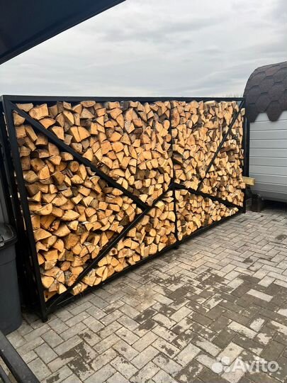 Дровница лофт / дровник уличный