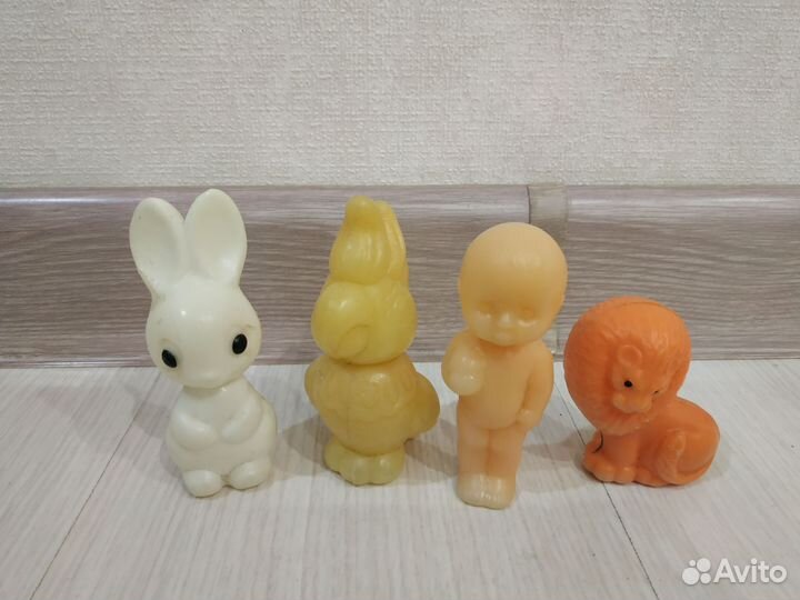 Пластмассовые игрушки СССР