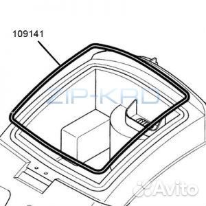 Twin 788500 - Прокладка нижняя для пылесоса Thomas