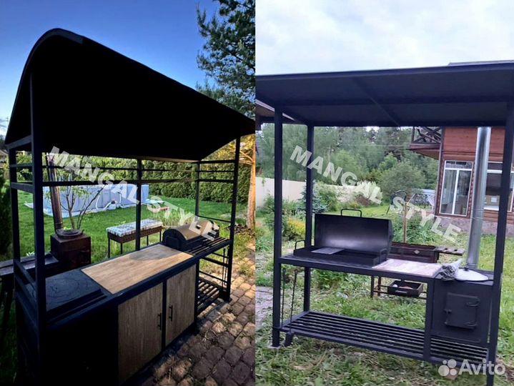 Мангалы с стиле лофт